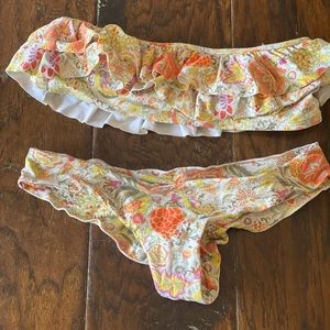 Boys + Arrows floral bikini